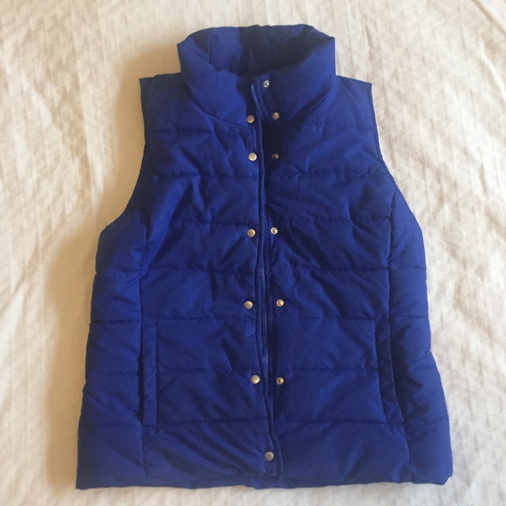 Blue Old Navy Puffy Vest